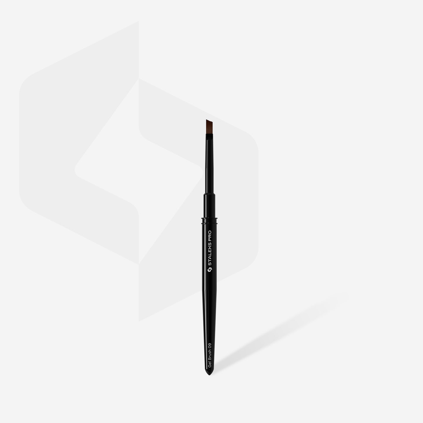 Angled brush for gel EXPERT width 6 mm / length 9 mm