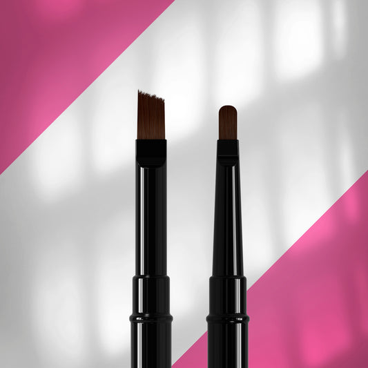 Double-ended brush EXPERT for gel 7 mm / for gel 9 mm