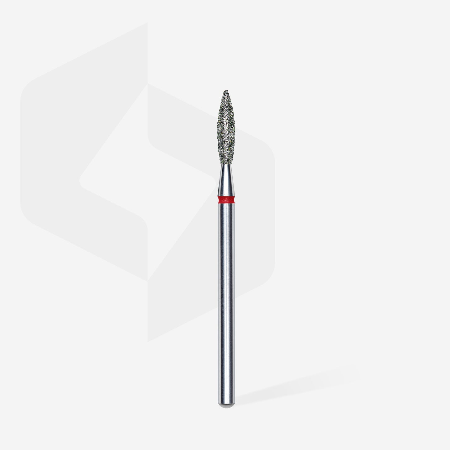 Diamond nail drill bit flame blue EXPERT head diameter 2,3 mm / working part 10 mm